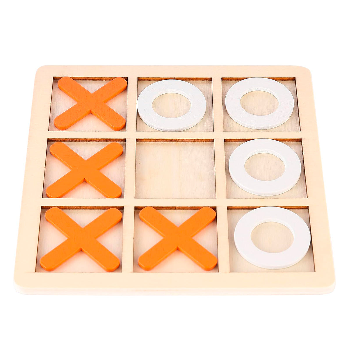 Juego De Mesa Triqui tres en línea Tablero De Madera Grande Puzle 1561-3