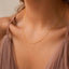 Cadena Con Dije Baño De Oro Collar Inicial Letra Colgante CBF01
