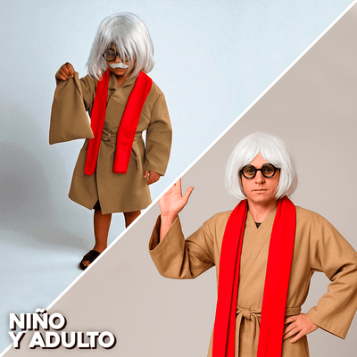 Disfraz De Dr. Chapatin Para Niño y Adulto Carnaval Halloween DSDRC08