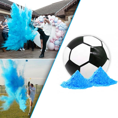 Balón De Fútbol Revelador de Género Pelota Para Baby Shower 47A