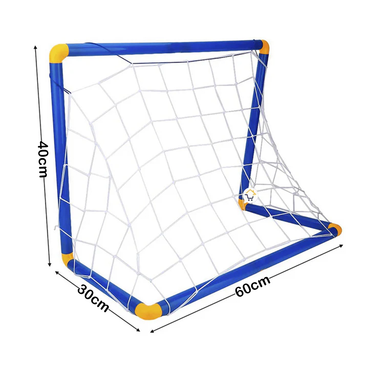 Cancha Fútbol Niños Armable Mini Arco Balón Inflador DQ12