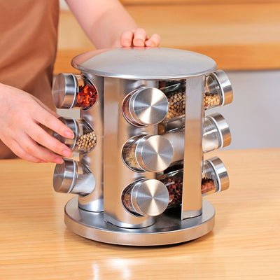 Organizador de Condimentos Giratorio Especiero Condimentero C-12