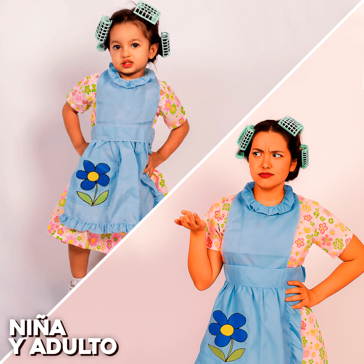 Disfraz De Doña Florinda Para Niña y Adulto Carnaval Halloween DSFLO03