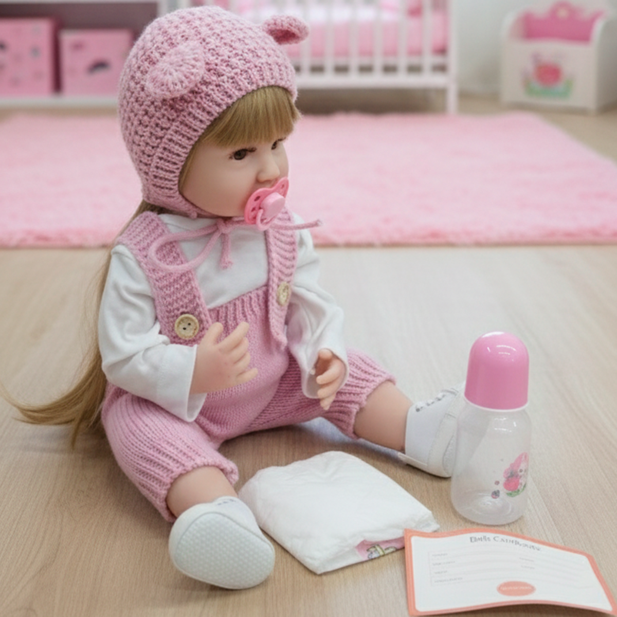 Muñeca Inteligente Bebé Realista Didáctica MG50498