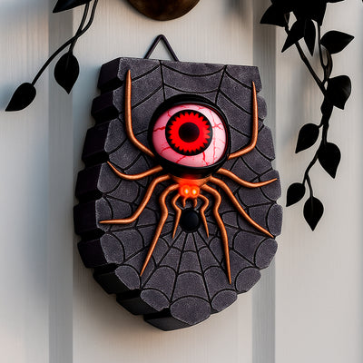 Timbre De Puerta Halloween Ojo Animado Con Sonido Espeluznante QG1899-3