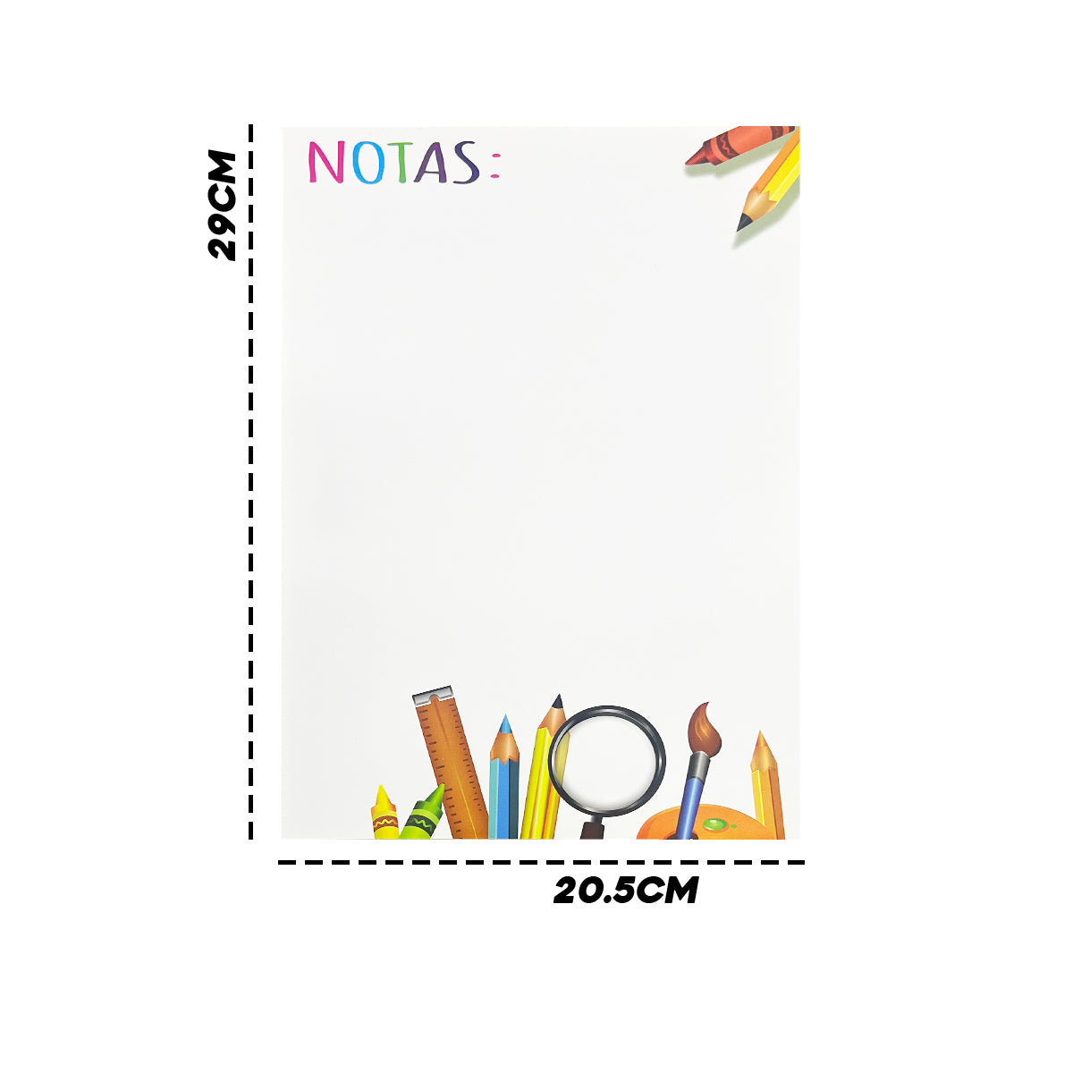 Set x2 Pizarras Magnéticas para Nevera Planificador y Notas Hogar Oficina MANA-0079