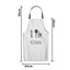 Delantal De Cocina Con Bolsillo Chef Barbacoa Restaurante TB23020