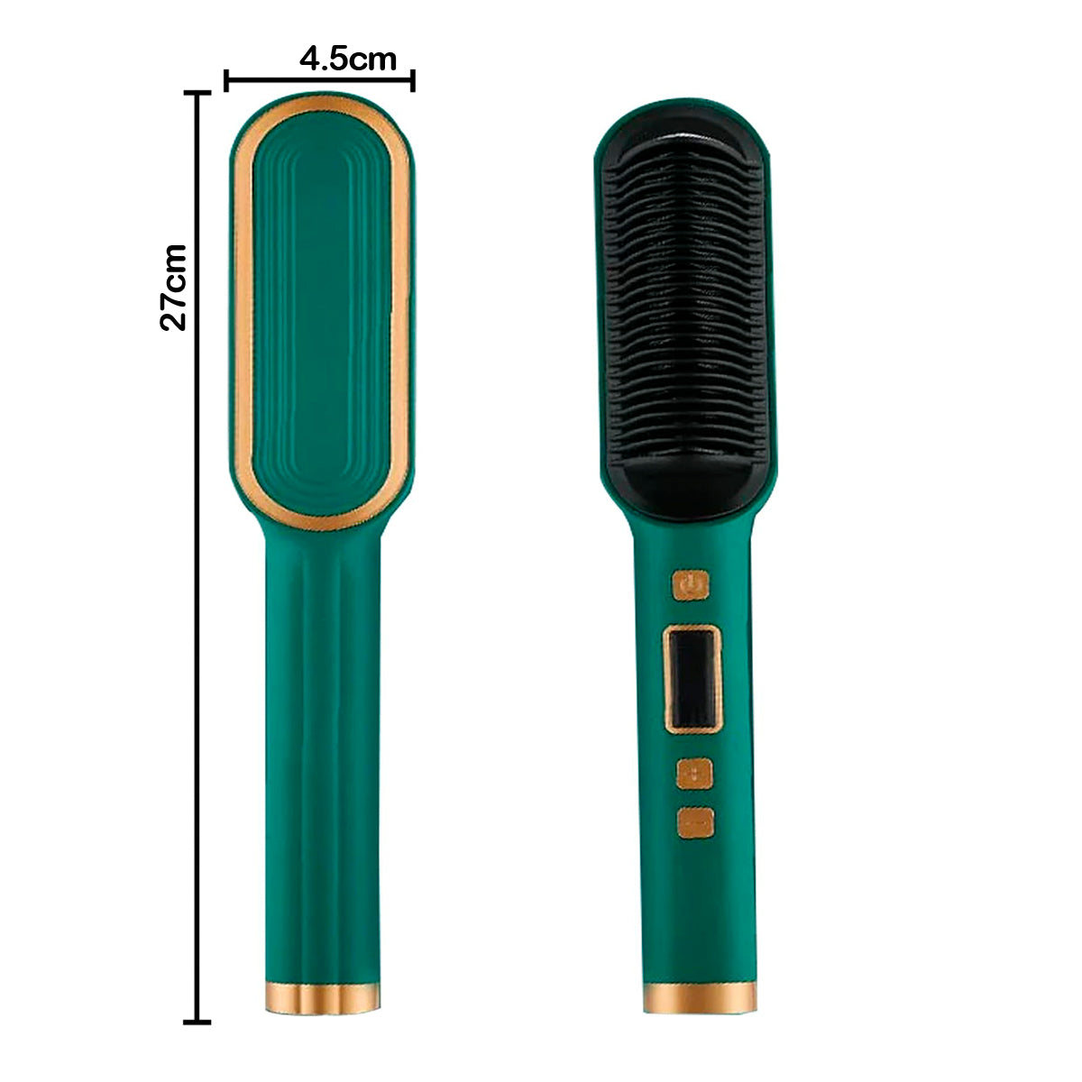 Cepillo Alisador Eléctrico Plancha Cabello Temperatura ajustable JPVI-01