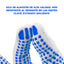 Guantes de Trabajo Antideslizantes X3 con Puntos de PVC Protección GM2024-194