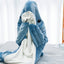 Pijama De Tiburón Saco de Dormir Infantil Adulto Capucha Manta PITN1