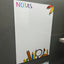 Set x2 Pizarras Magnéticas para Nevera Planificador y Notas Hogar Oficina MANA-0079