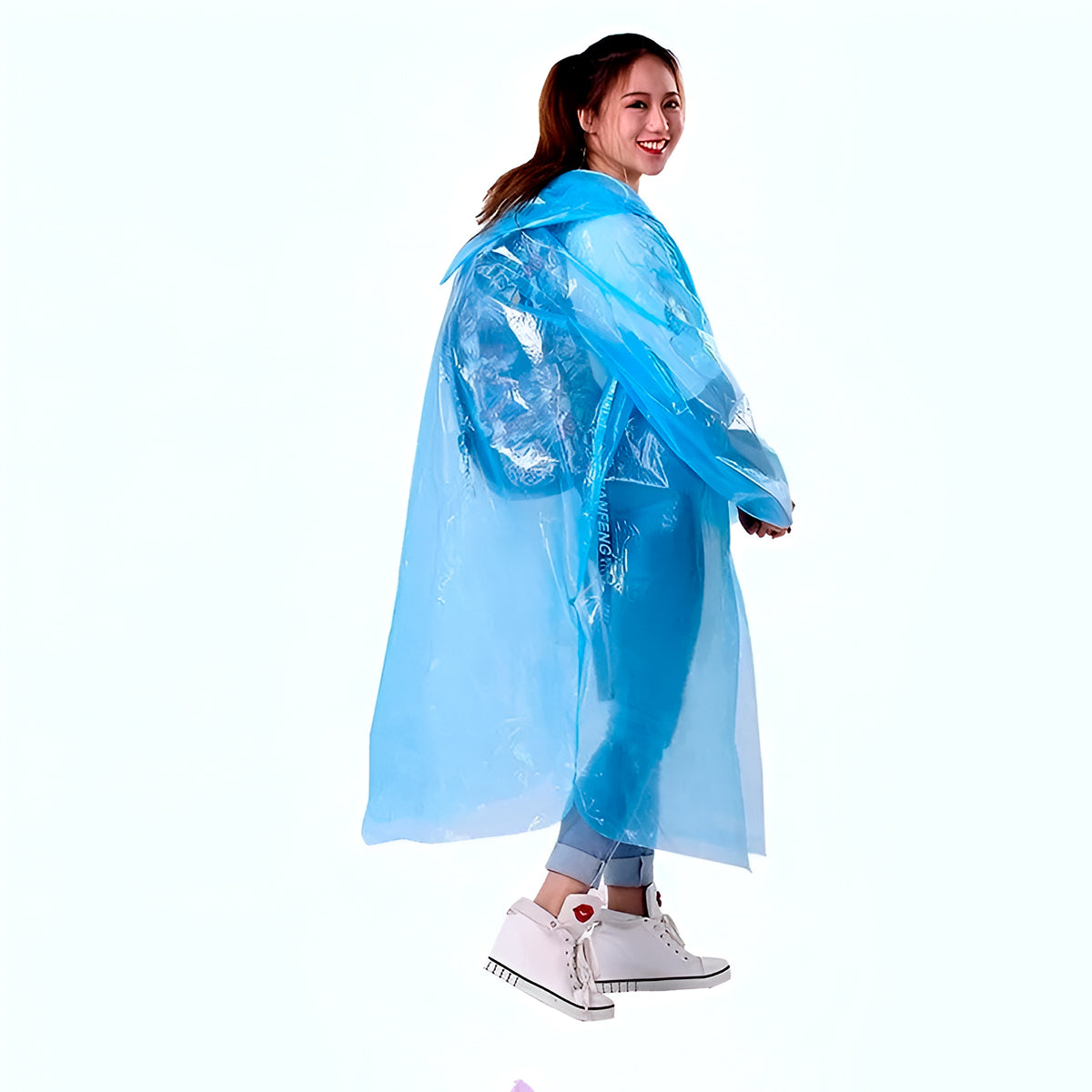 Impermeable Capa Poncho Para Lluvia Portable Para Adulto 37728-5