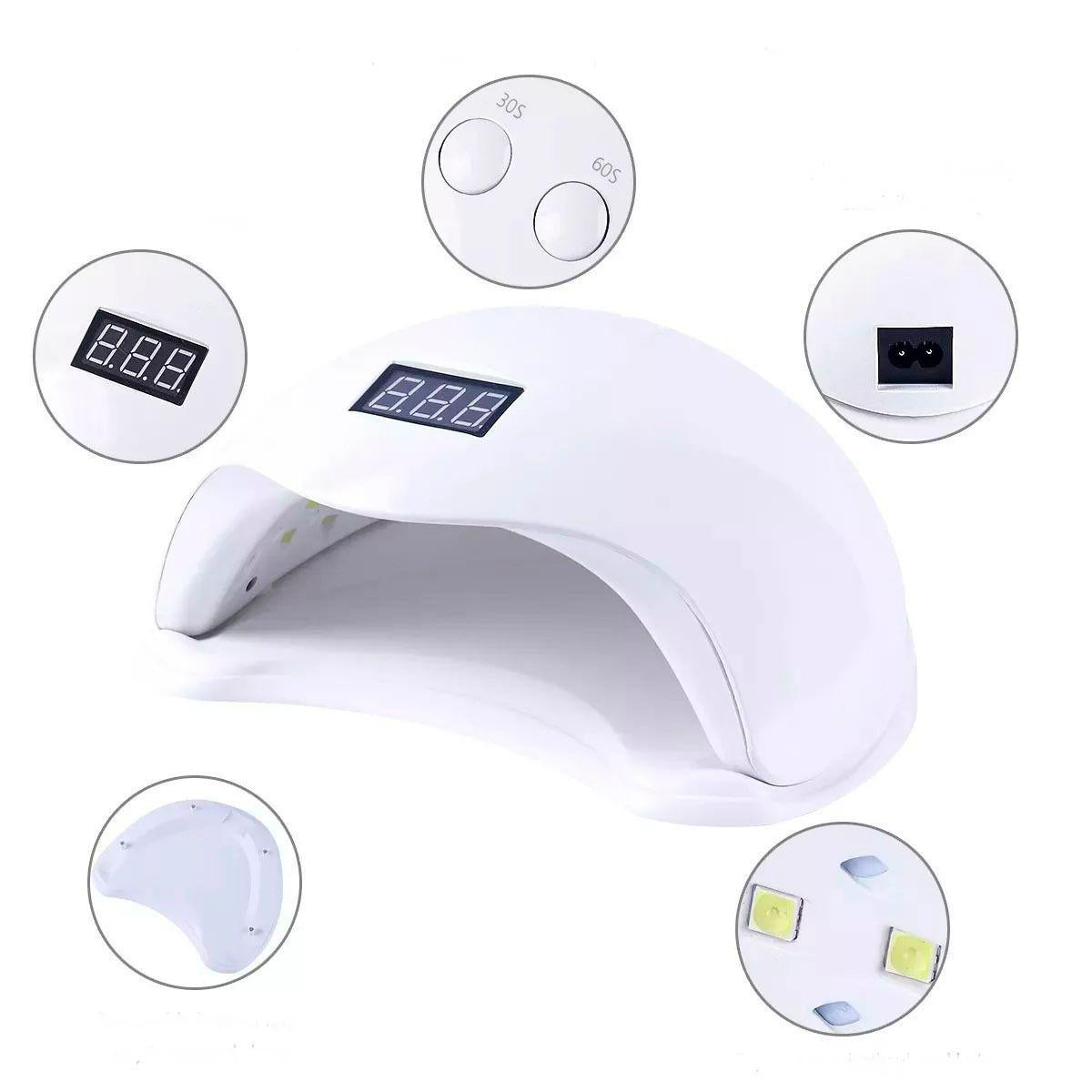 Lámpara LED UV para Secado de Uñas con Sensor de Movimiento UVLED