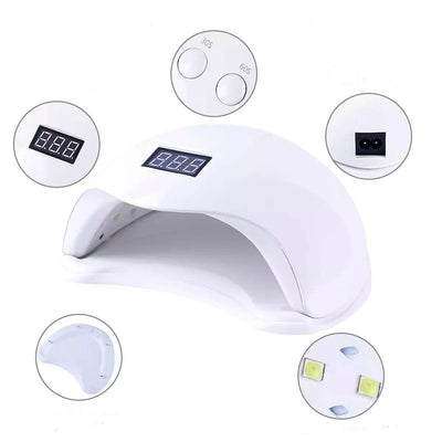 Lámpara LED UV para Secado de Uñas con Sensor de Movimiento UVLED