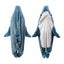 Pijama De Tiburón Saco de Dormir Infantil Adulto Capucha Manta PITN1