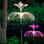 Luces Solares Medusa LED Mariposa para Jardín Decoración Exterior Impermeable PTZ-25-2