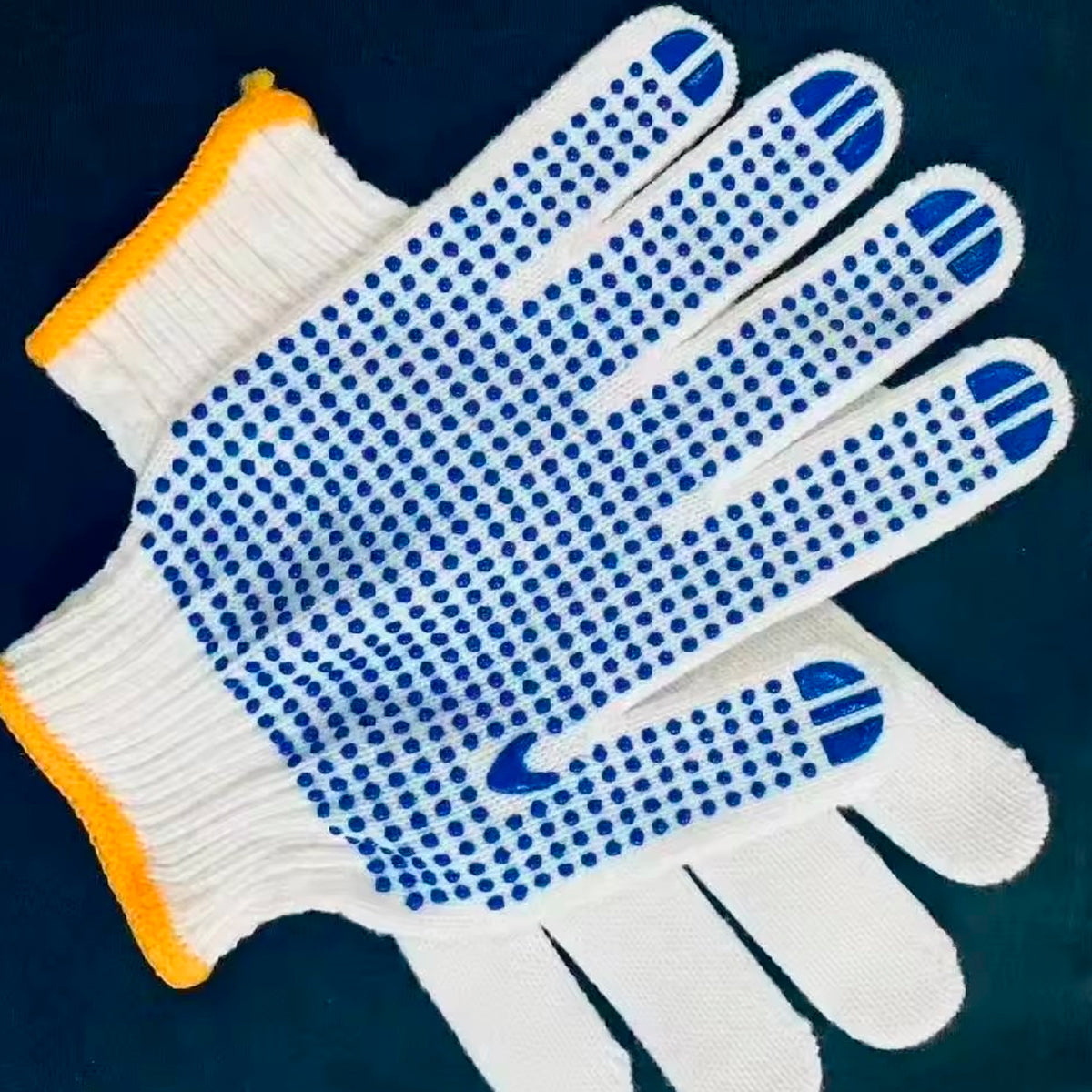 Guantes de Trabajo Antideslizantes X3 con Puntos de PVC Protección GM2024-194