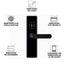Chapa Cerradura Inteligente WiFi Con Manija 5 Modos De Desbloqueo Y Control Remoto Tuya Smart App OS778TYF-5050