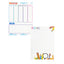 Set x2 Pizarras Magnéticas para Nevera Planificador y Notas Hogar Oficina MANA-0079