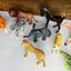 Set de Animales Salvajes x8 Juguetes Educativos para Niños Diversión y Aprendizaje AT144