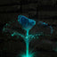 Luces Solares Medusa LED Mariposa para Jardín Decoración Exterior Impermeable PTZ-25-2