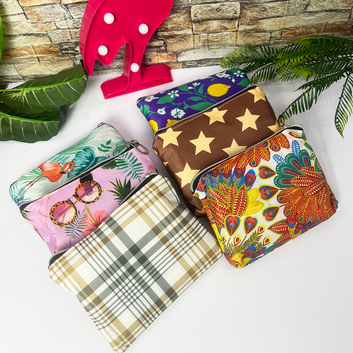 Bolsa Reutilizable Plegable para Compras y Playa Ecológica, Ligera y Compacta BMCP02