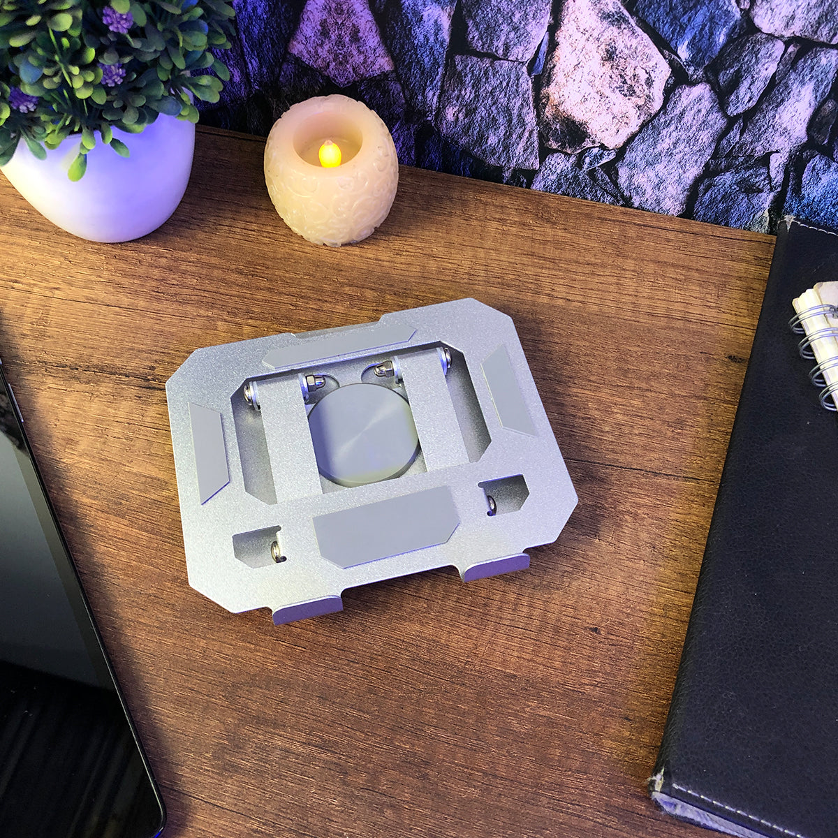 Soporte Base Tablet Metálica Ajustable Escritorio Portable PTZ-3-4