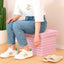Baúl Plegable Puff Taburete Reposapiés Multiuso LN-241109