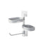 Jabonera De Pared 2 Niveles Soporte Adhesivo DP-8877