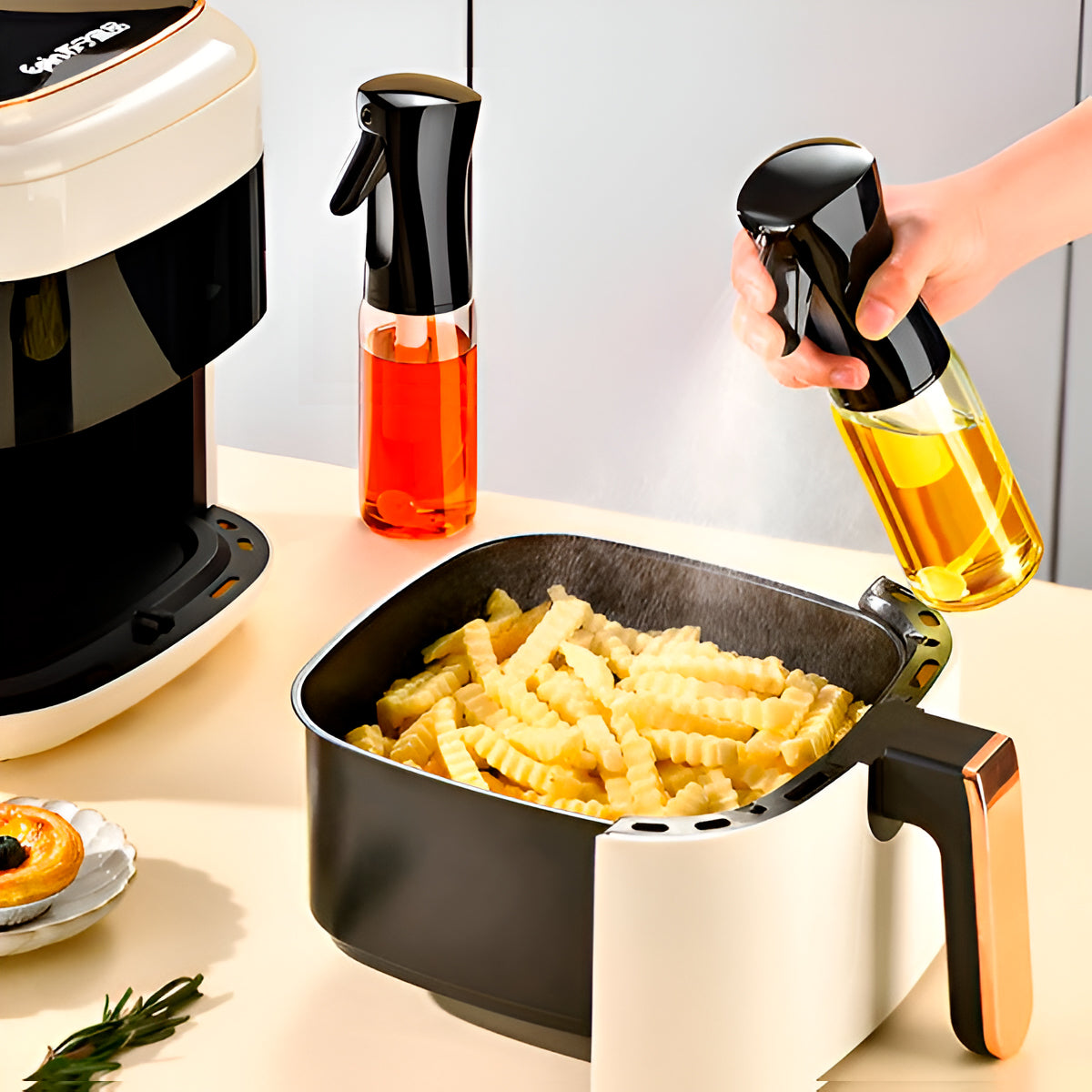 Rociador Aceite Oliva Vidrio Pulverizador Spray Cocina 32-65