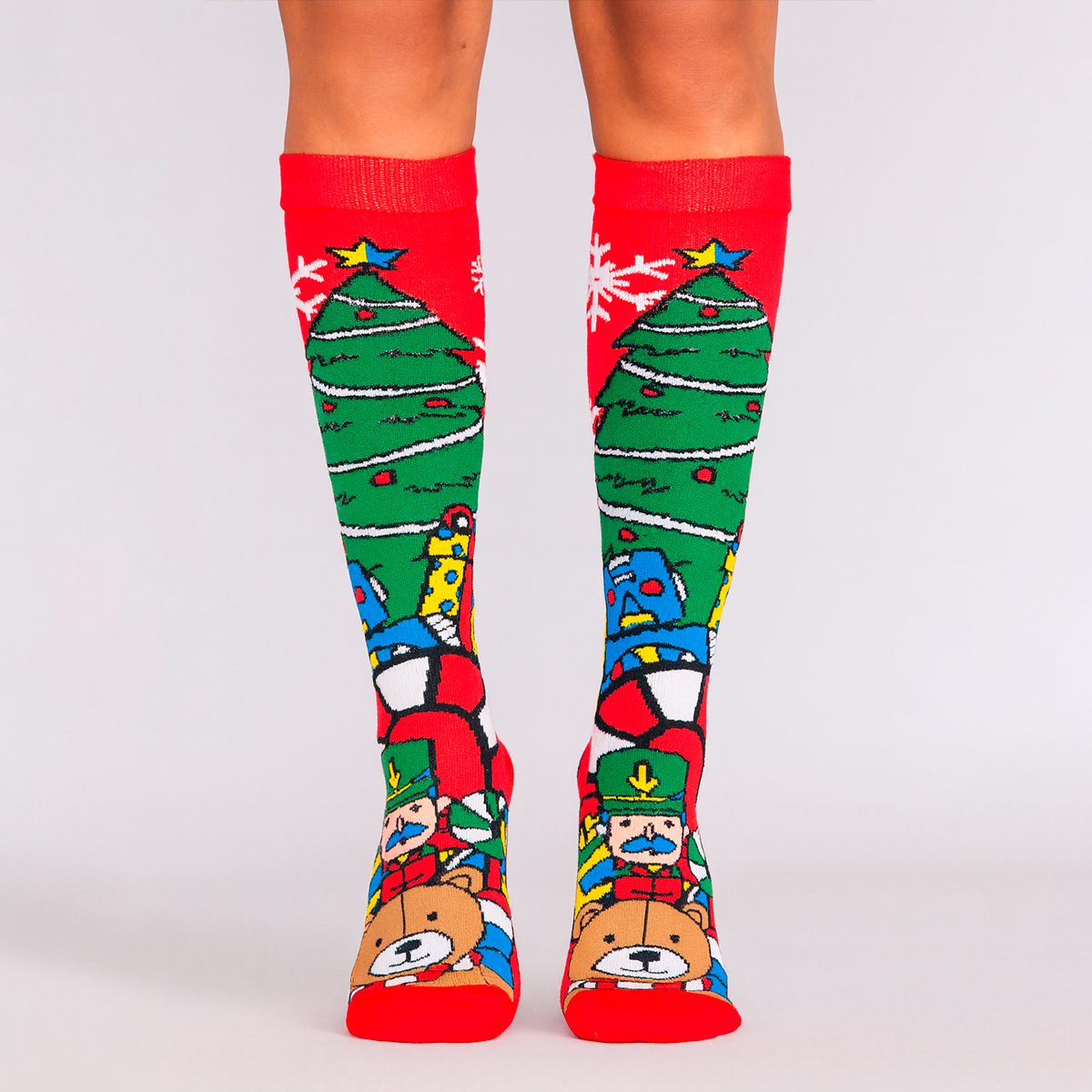 Medias Navideñas Largas Unisex Personajes Árboles Grinch MNN01
