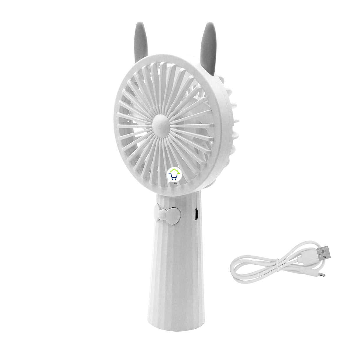 Mini Ventilador Recargable Portátil De Mano y Mesa CS1061