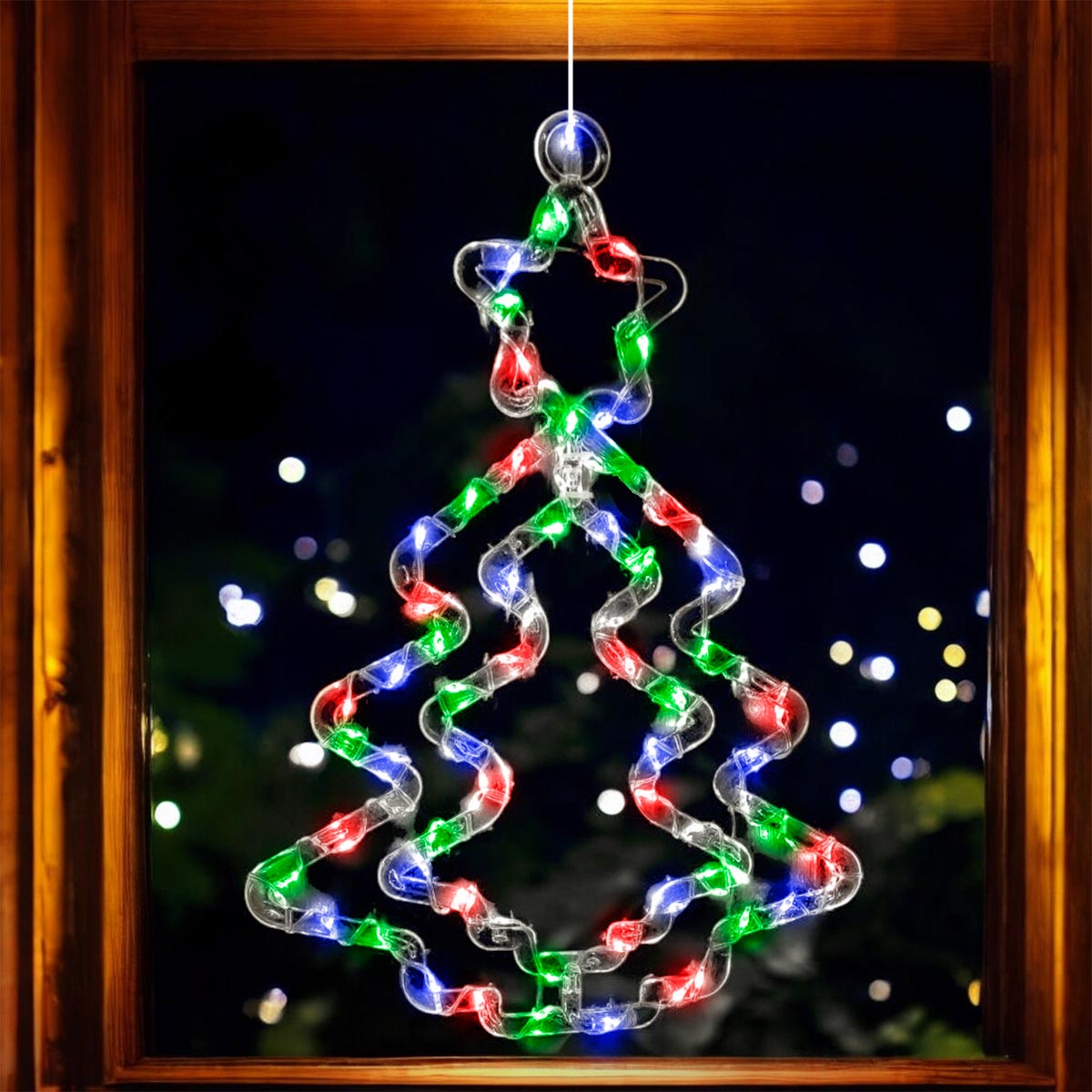 Figura Decorativa LED Árbol Navideño Luminoso 2225