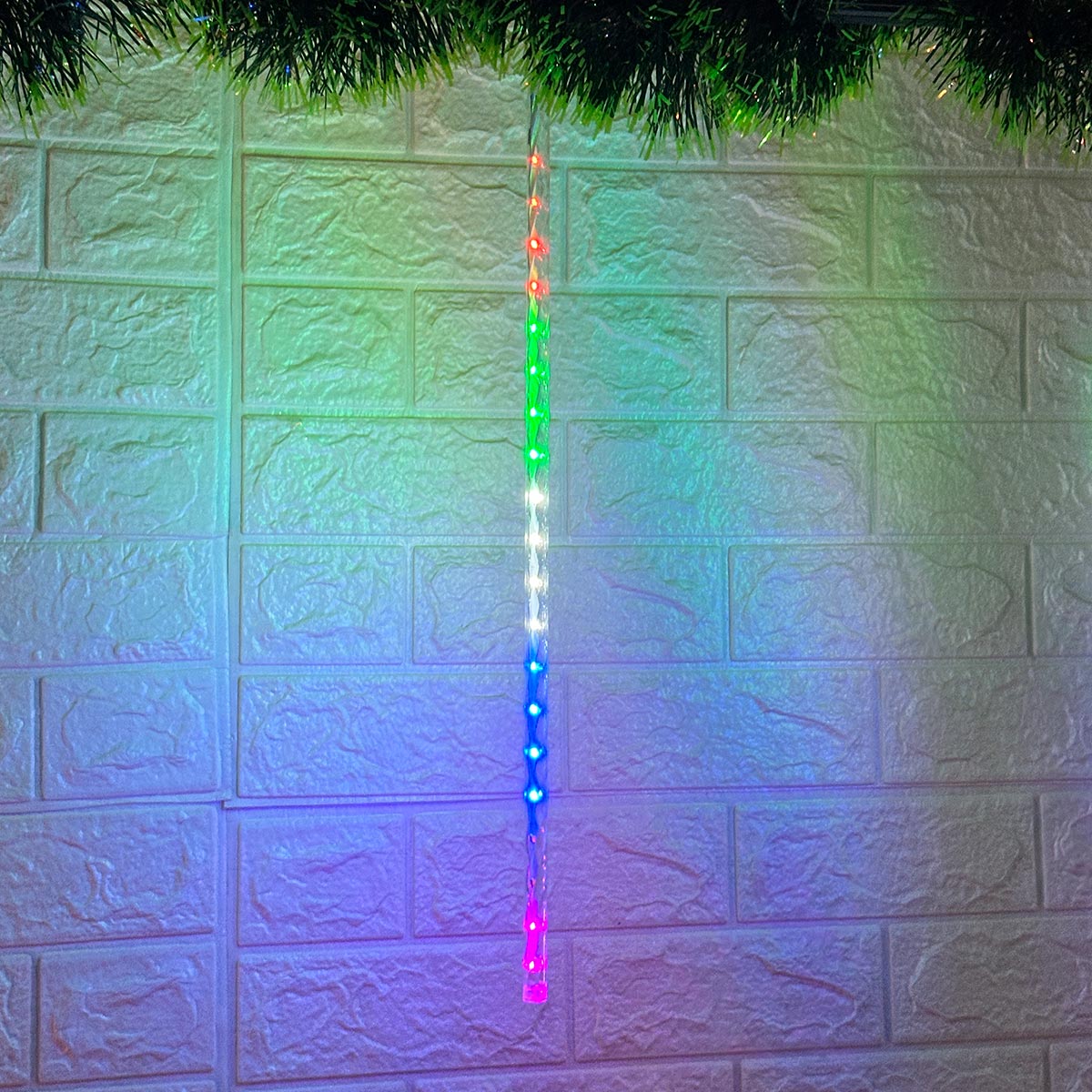 Luces Led Lágrima 3 M Meteoro Computarizadas Decoración Navidad 50 cm 2306