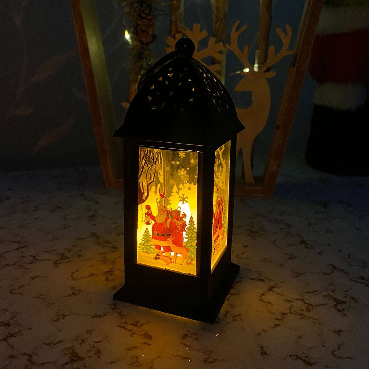 Farol Navideño Luz Micro LED Navidad FANM01