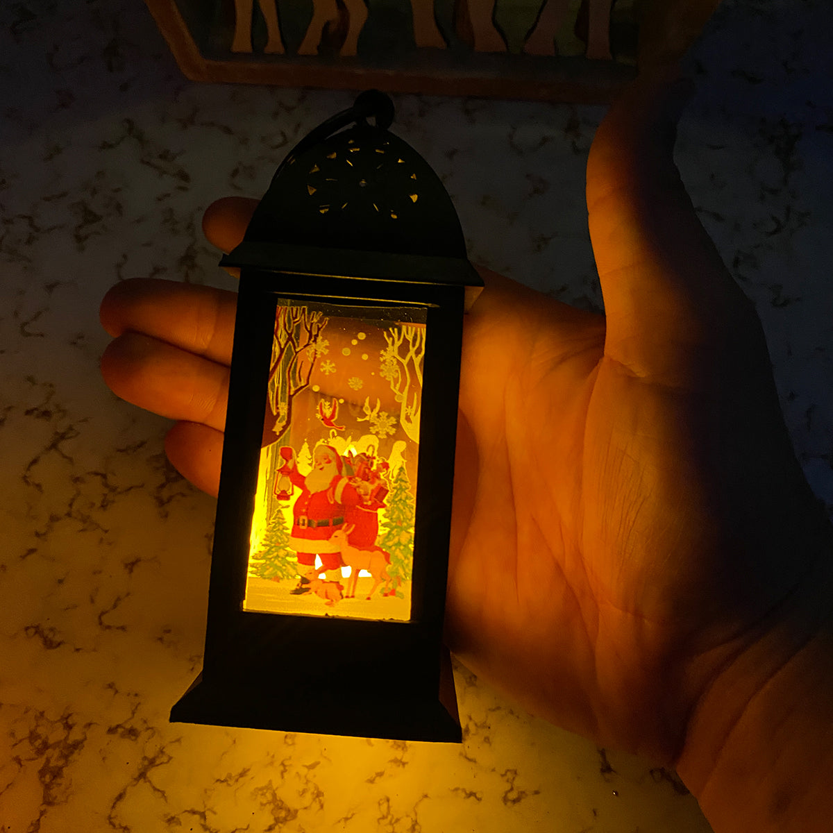 Farol Navideño Luz Micro LED Navidad FANM01