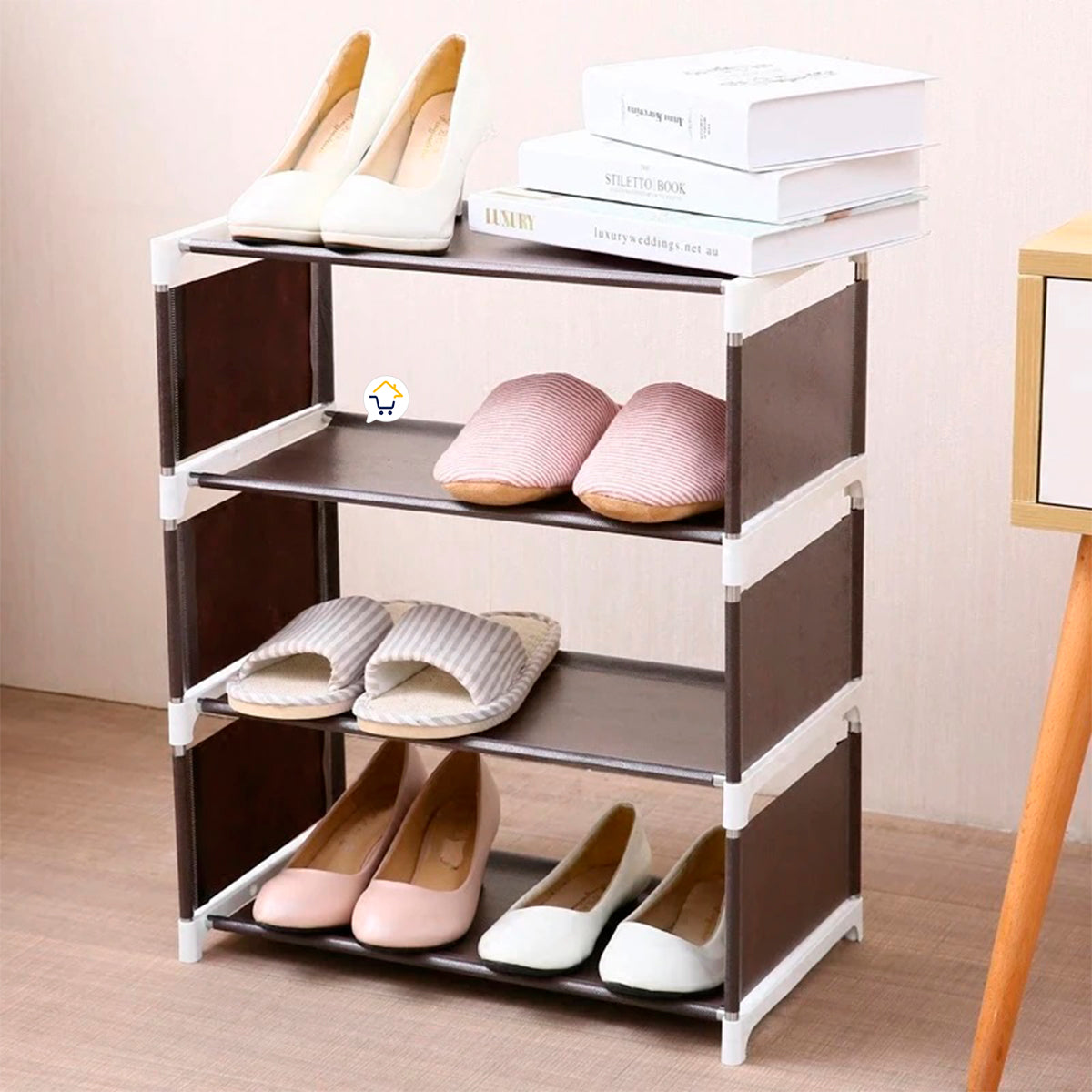 Organizador de Zapatos Multiusos Zapatero 4 Niveles 312024