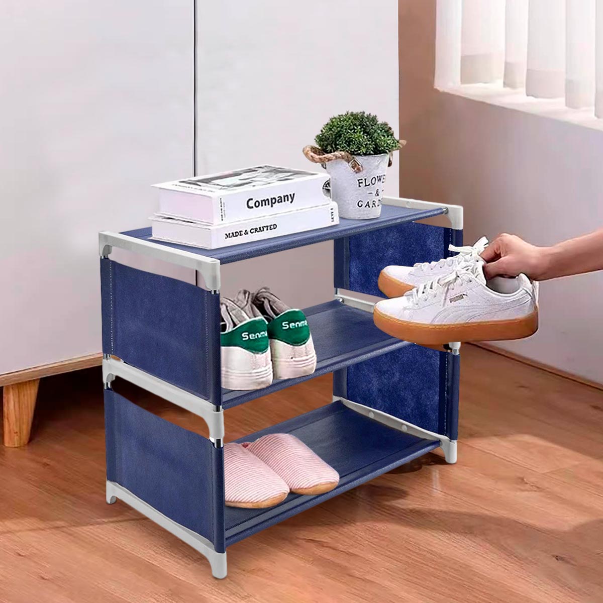 Organizador de Zapatos Multiusos Zapatero 3 Niveles YH88013