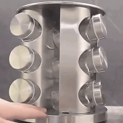 Organizador de Condimentos Giratorio Especiero Condimentero C-12