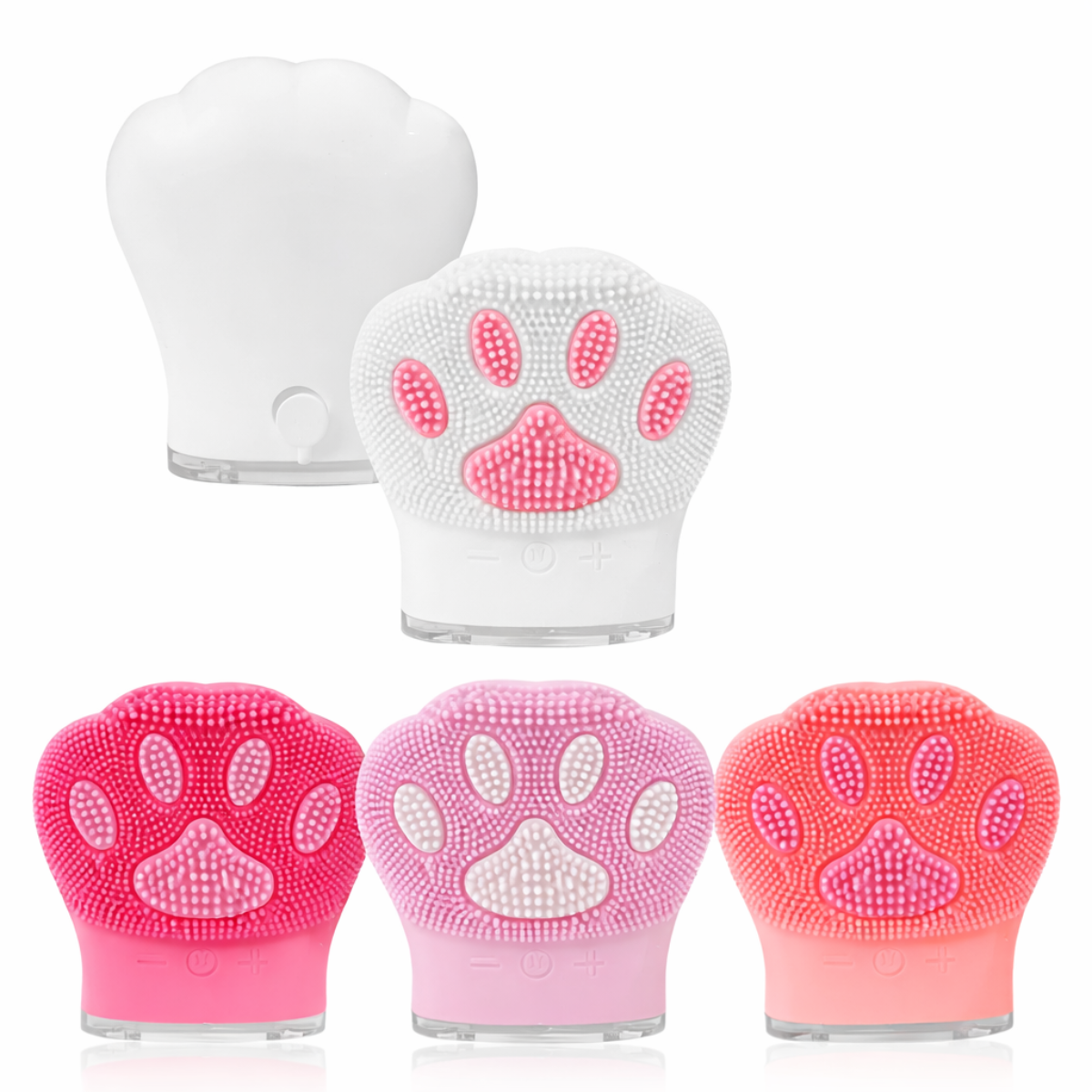 Cepillo Facial Eléctrico de Silicona Recargable Exfoliante y Masajeador JK-195-03