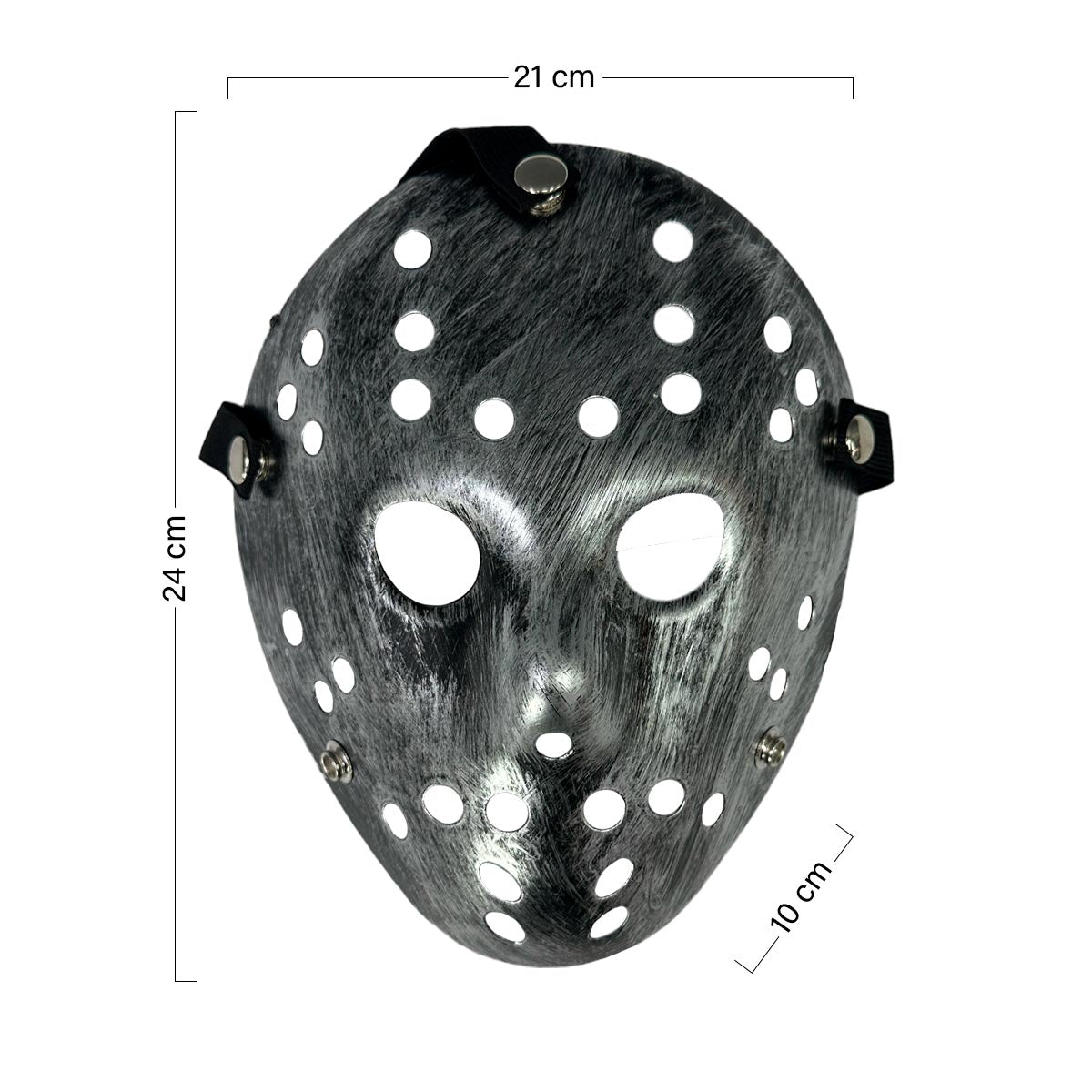 Máscara Asesino Jason Halloween Hockey Disfraz OF-1375