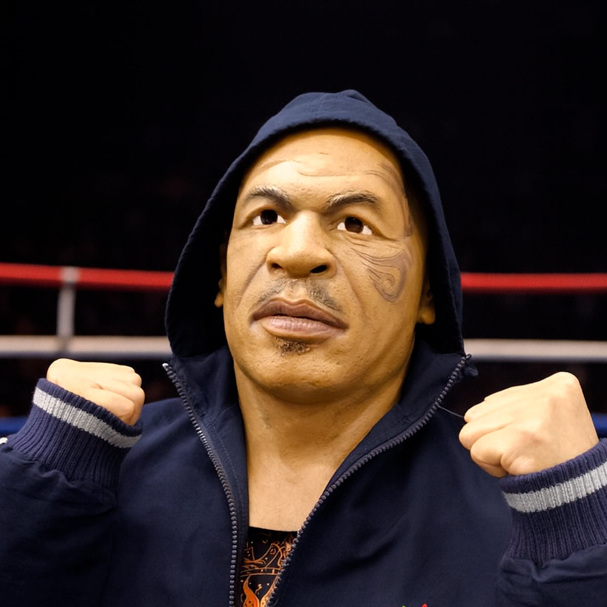 Máscara Mike Tyson de Látex Realista Halloween Boxeador MA-128