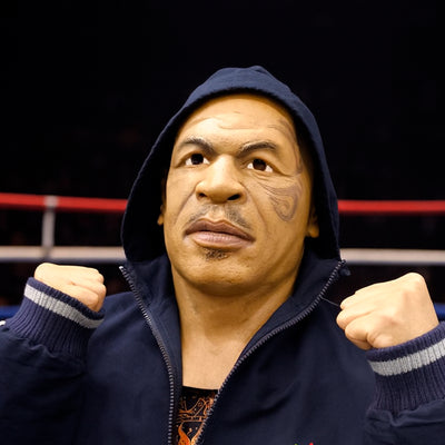 Máscara Mike Tyson de Látex Realista Halloween Boxeador MA-128