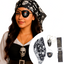 Kit Pirata Clásico Pañoleta Halloween Fiestas Temáticas KL1027-51