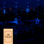Cortina Intercalada Estrellas 4M Luces Micro Led Navidad 1743