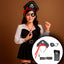 Kit Pirata Diadema Disfraz Halloween Sexy TC000348