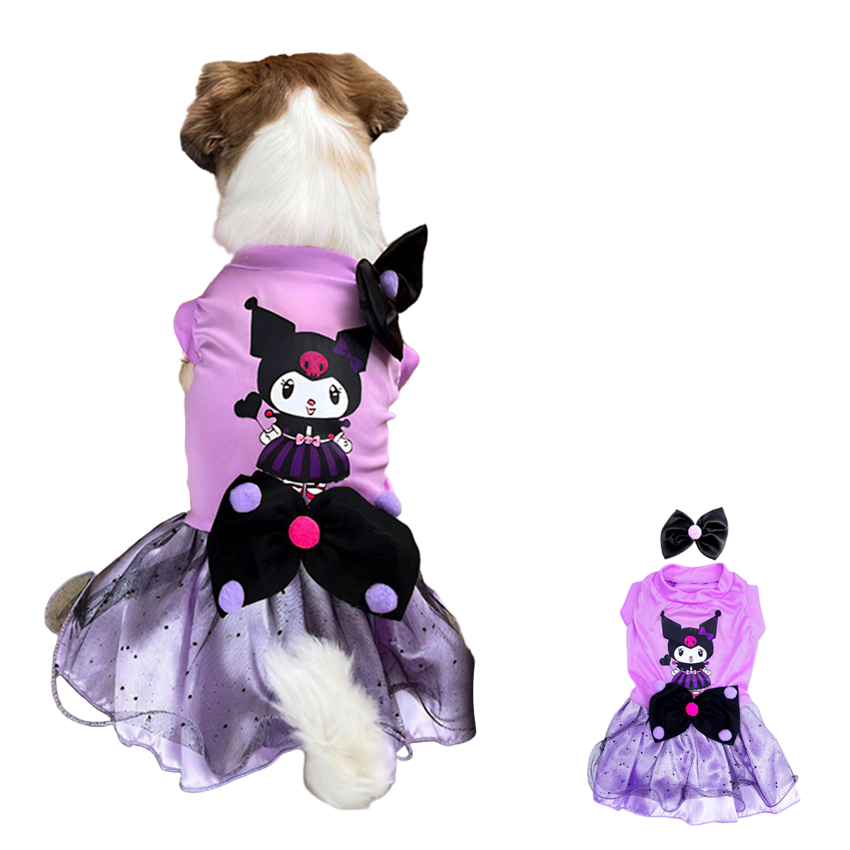 Disfraz Para Mascotas Kuromi Halloween DPMK-01