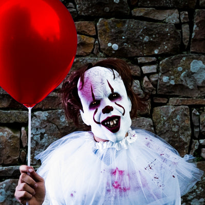 Máscara Pennywise IT Payaso Látex Terror Realista Halloween AT287-IT