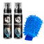 Protector de pintura y Brillo 2 Frascos Water Shield Para Vehículos Nano protección Impermeable AQ01
