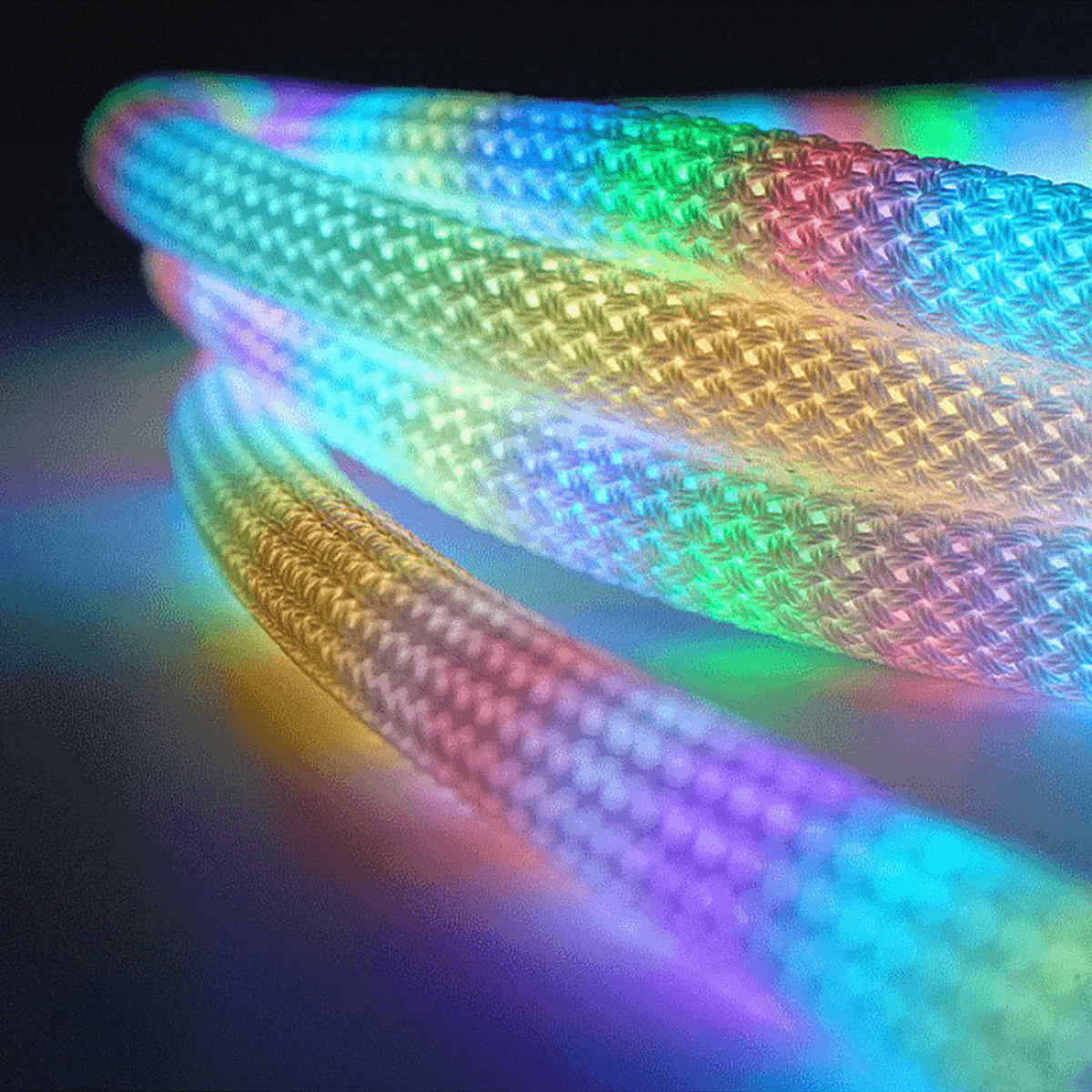 Cuerda LED RGB Inteligente Iluminación Control por App Mando USB MAC25502